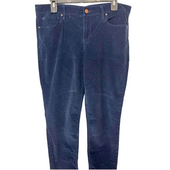 Gap 1969 Navy Blue Corduroy Legging Jean Size 32R - Picture 3 of 11